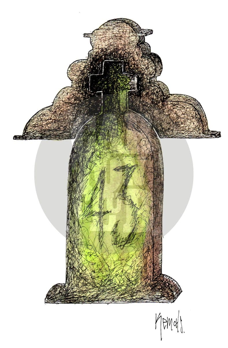 Campana de Dolores, cartón de Kemchs
