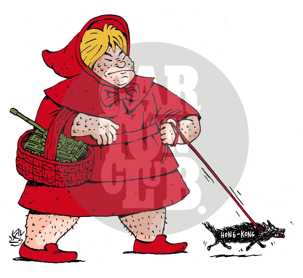 Caperucita Roja y el Lobong Kong