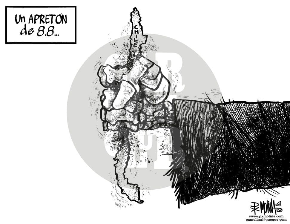 Chile, cartón de PxMolina