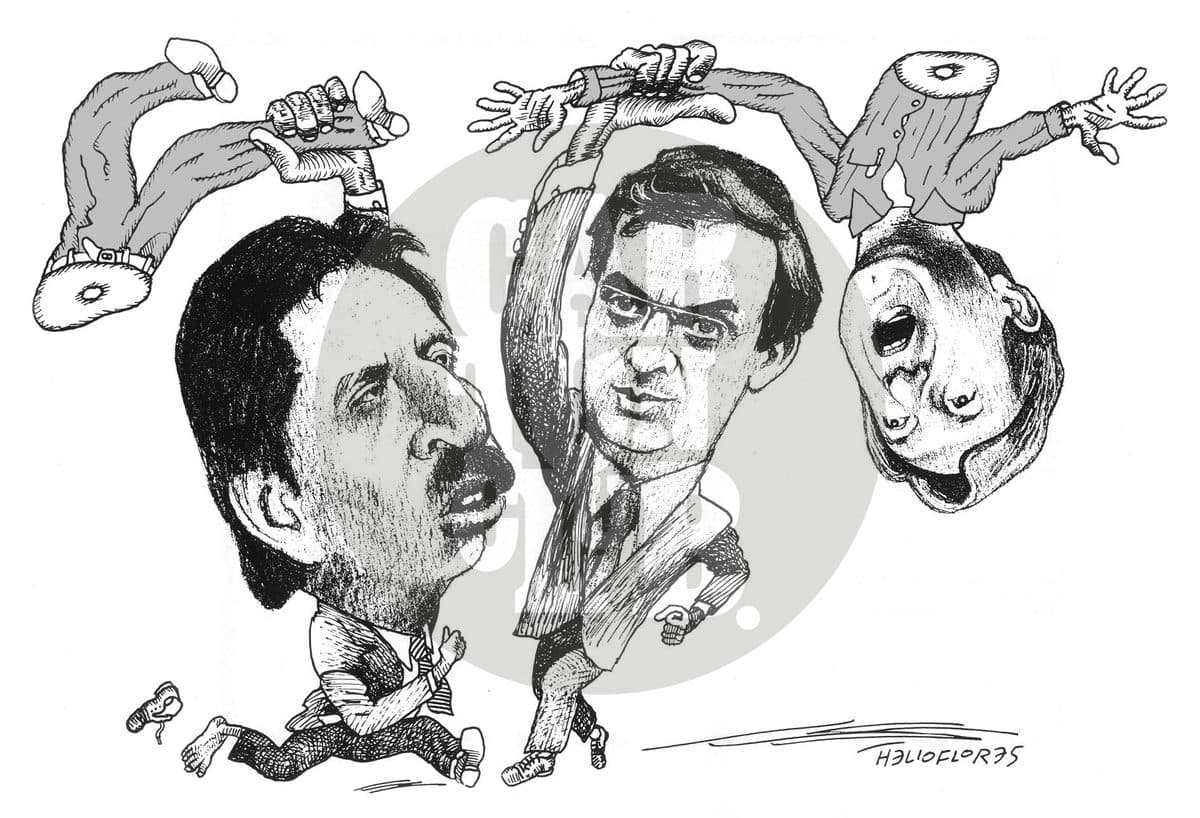 Cirque du Soleil, cartón de Helio Flores