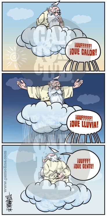Clima, cartón de PxMolina
