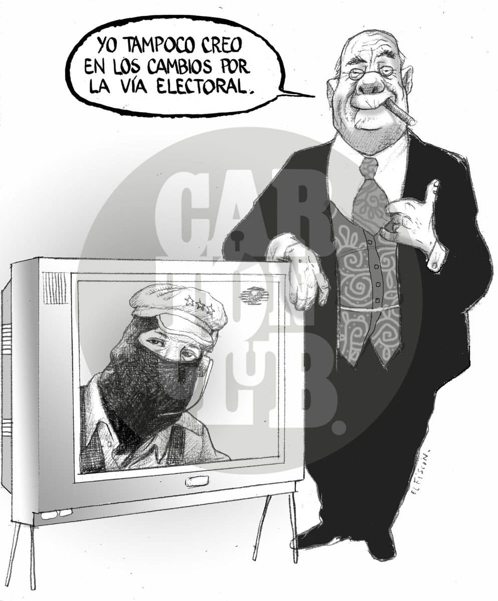 Coincidencia, cartón de El Fisgón