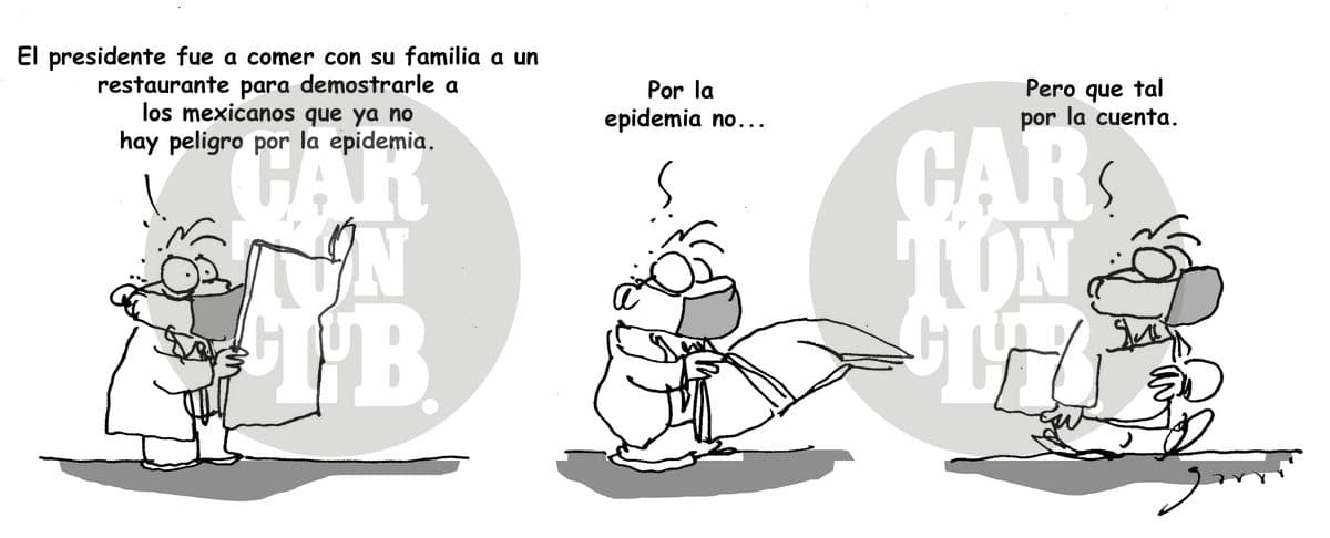 Confianza, cartón de Garci