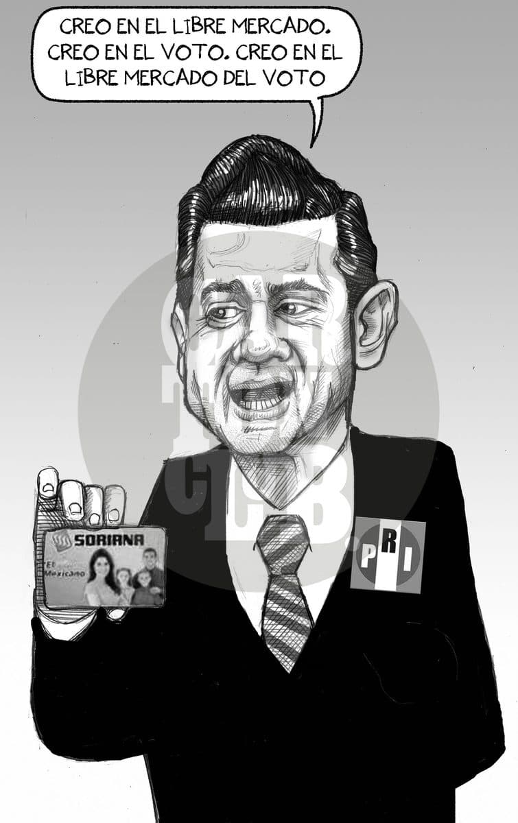 Credo, cartón de El Fisgón