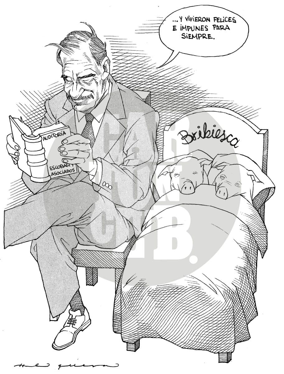 Cuentos e historietas, cartón de Helguera