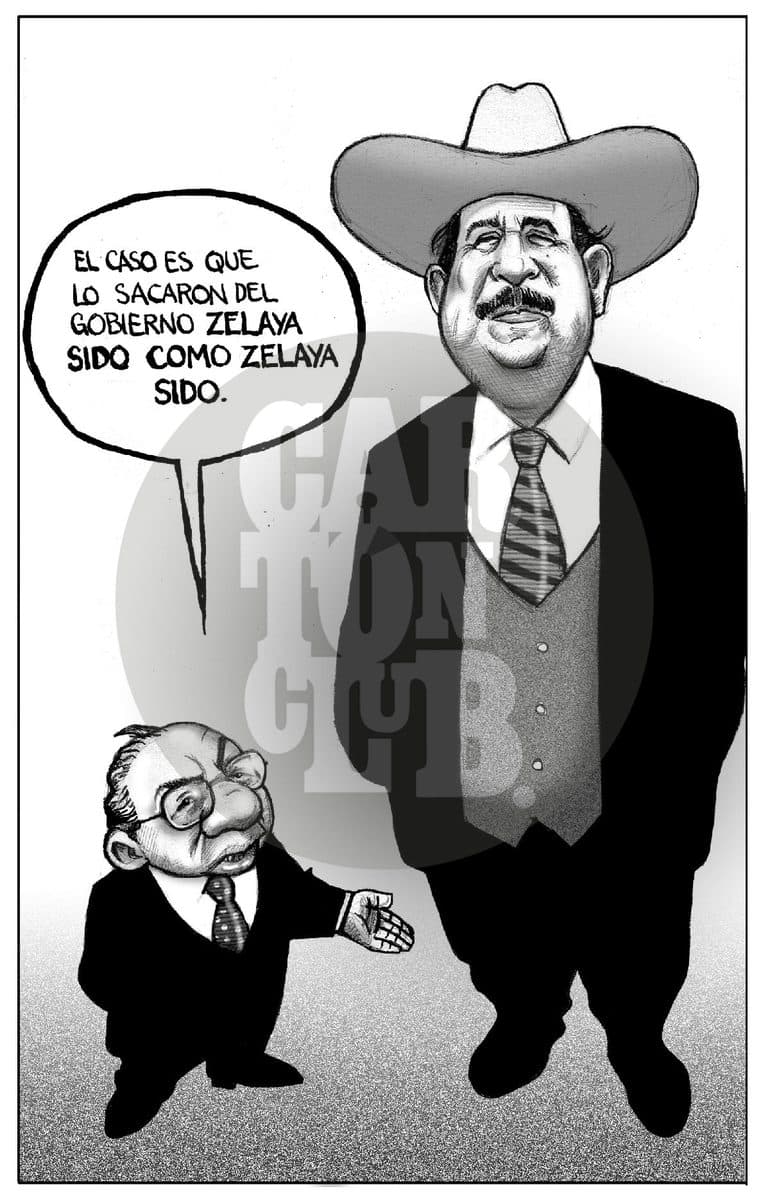 De golpes de Estado, cartón de El Fisgón