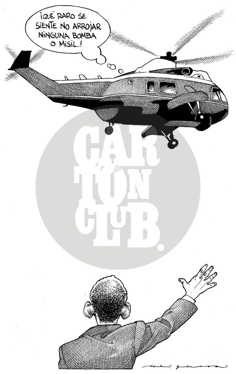 Despedida, cartón de Helguera