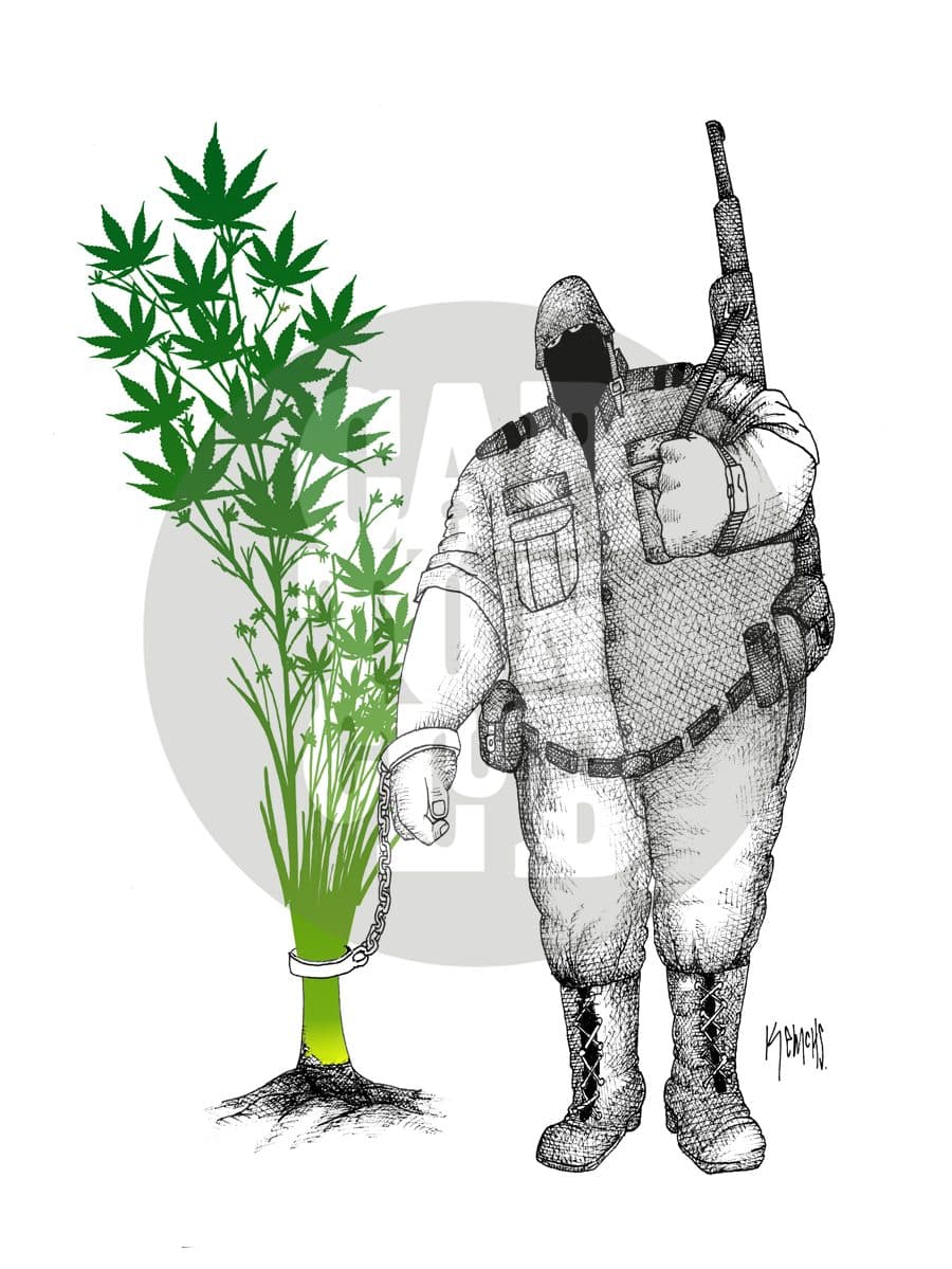 Detenciones, cartón de Kemchs