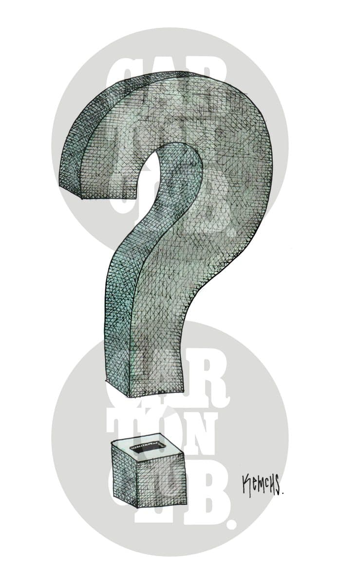 Dilema electoral, cartón de Kemchs