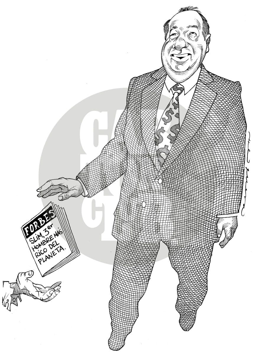 Dios se lo pague, cartón de Helguera