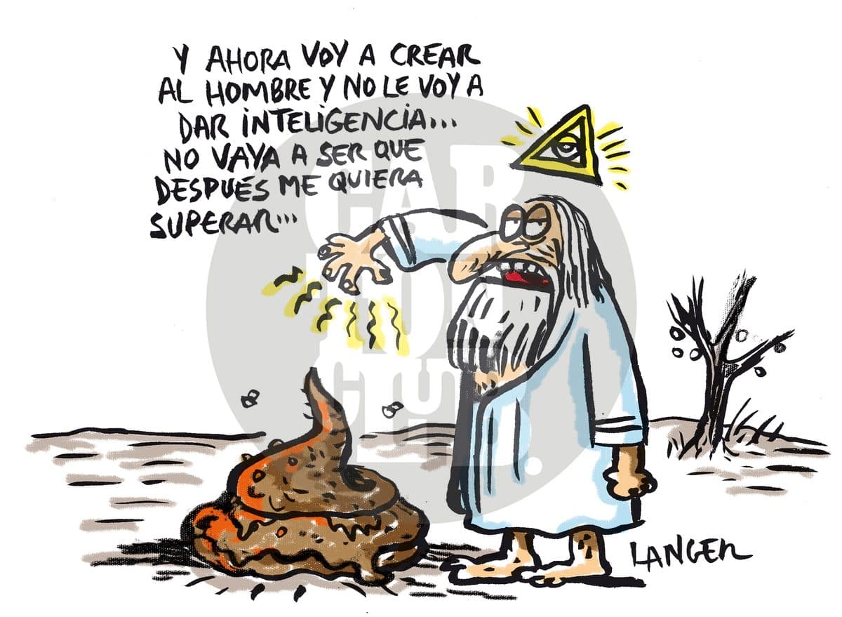 Dios y Adan