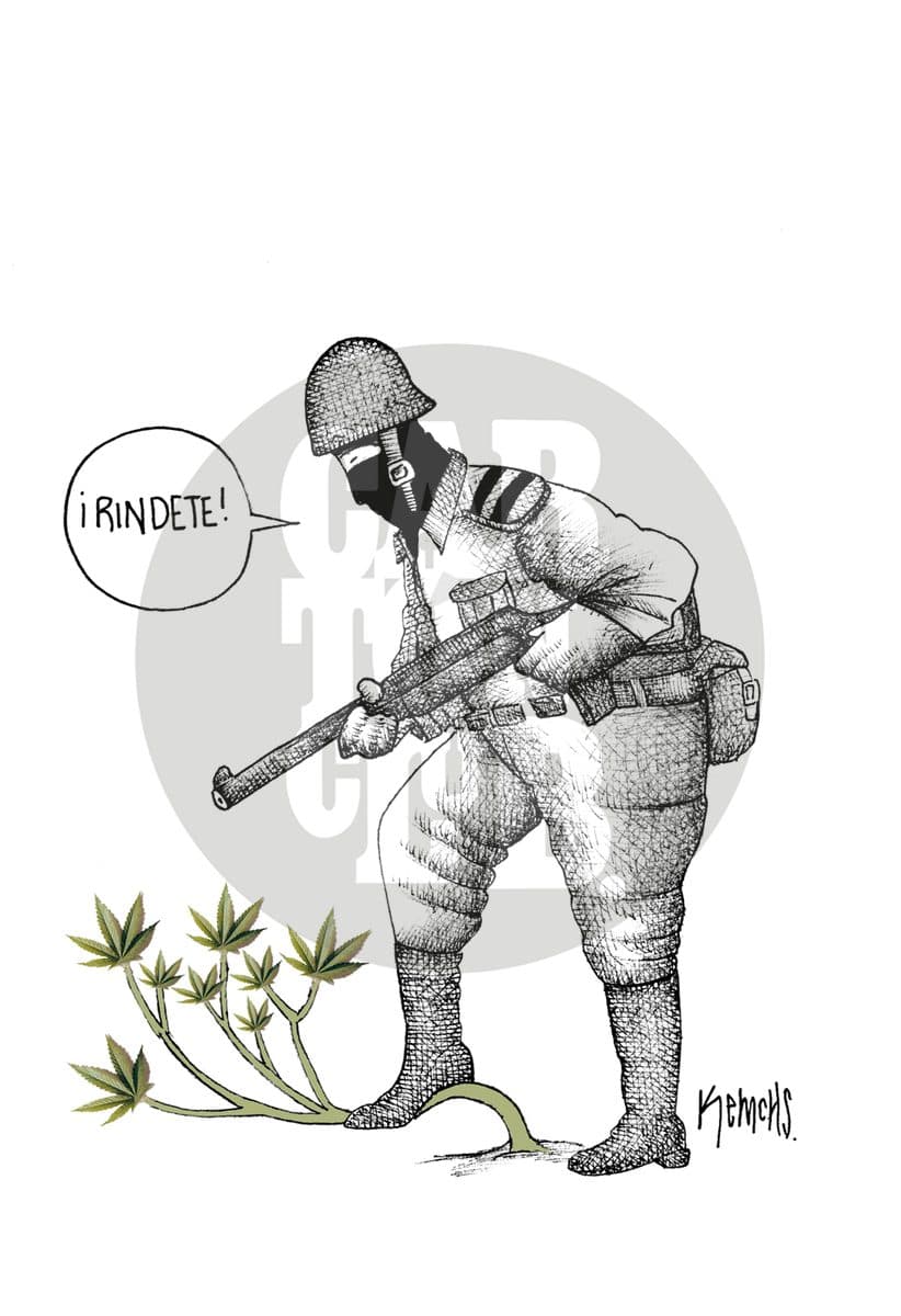 Doblegado, cartón de Kemchs
