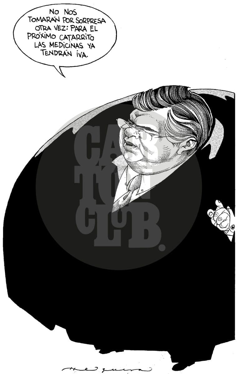 Dr Muerte, cartón de Helguera