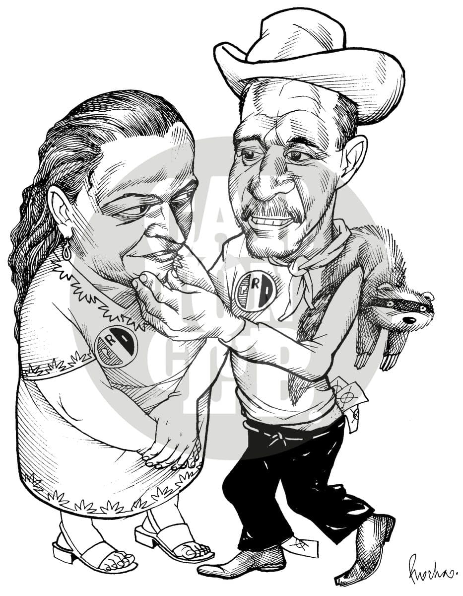 El PRI del 2006, cartón de Rocha