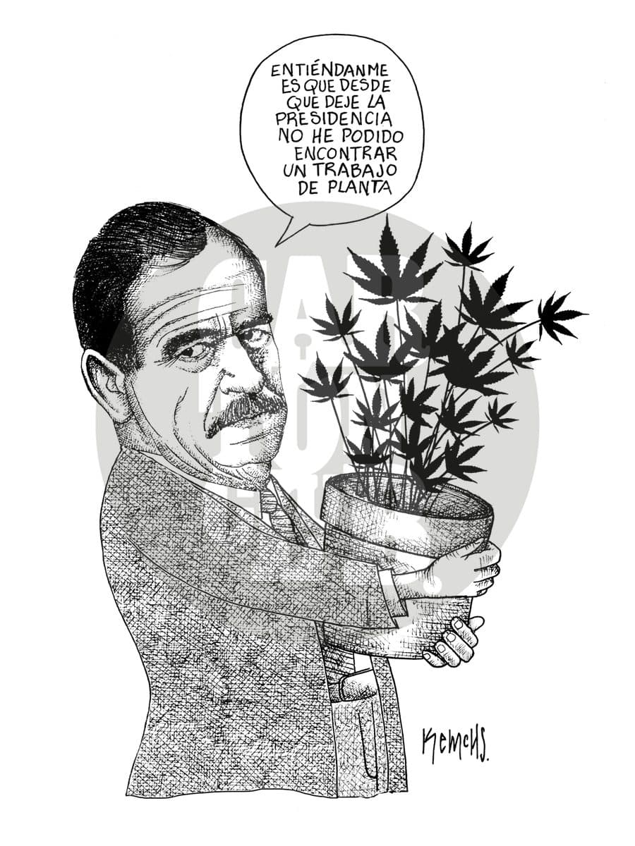 El verde es vida, cartón de Kemchs