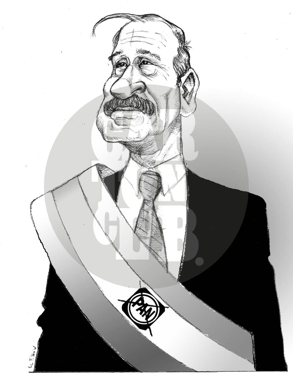 Elección de estado, cartón de El Fisgón