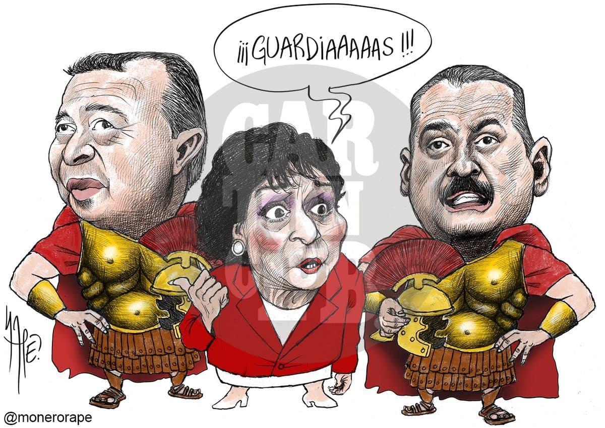 En su auxilio, cartón de Rapé