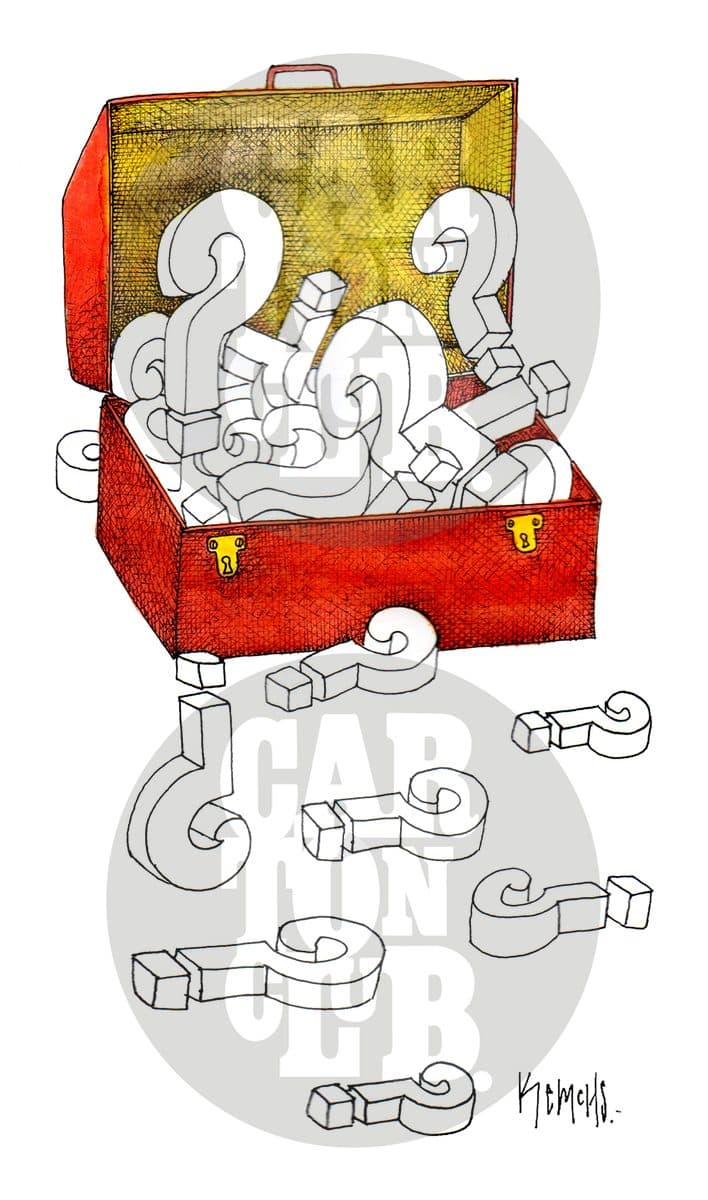 Equipaje papal, cartón de Kemchs