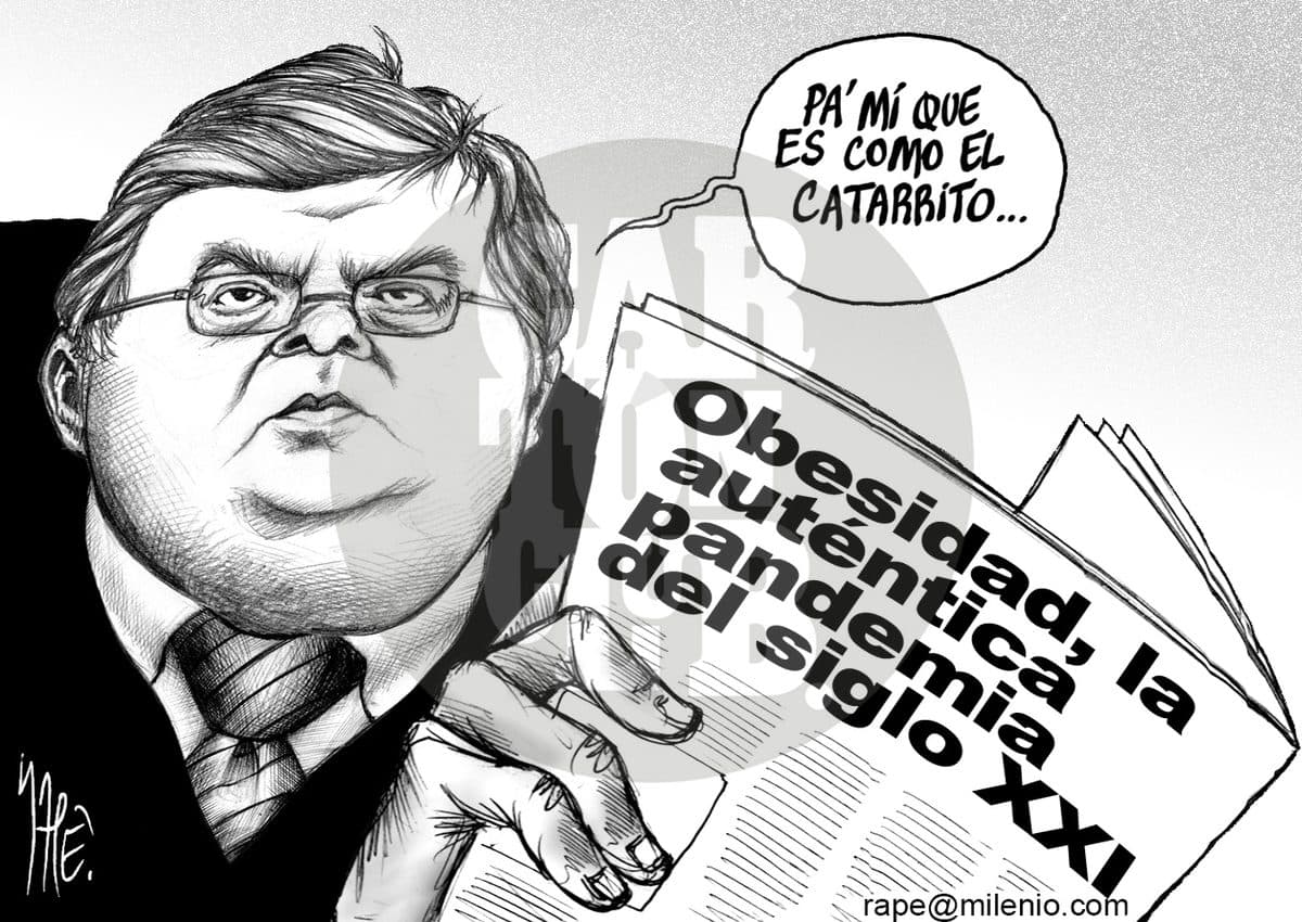 Escéptico aludido, cartón de Rapé