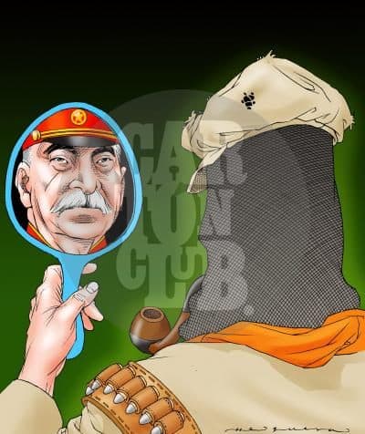 Espejito, espejito, cartón de Helguera