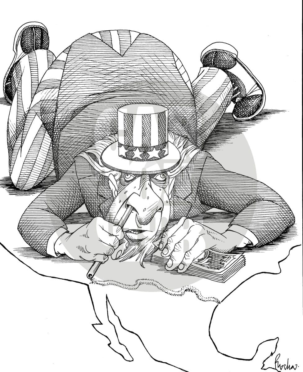 Frontera Norte, cartón de Rocha