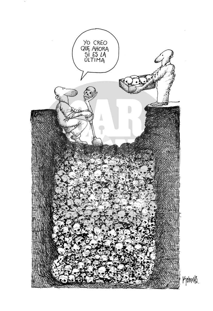 Hallazgos, cartón de Kemchs