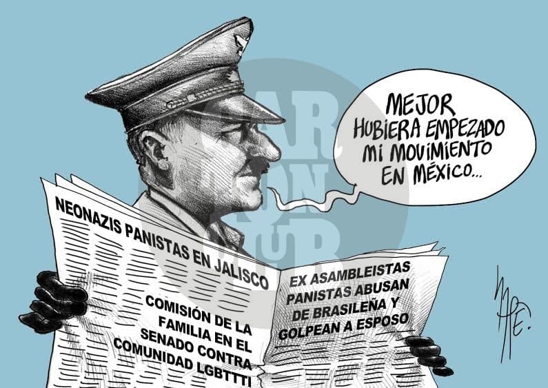 Hay material, cartón de Rapé