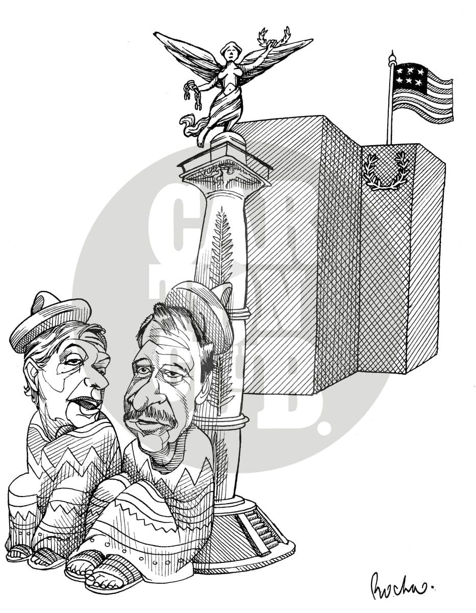 Hotelería y Soberanía, cartón de Rocha