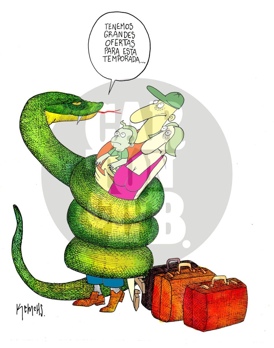 Incautos, cartón de Kemchs