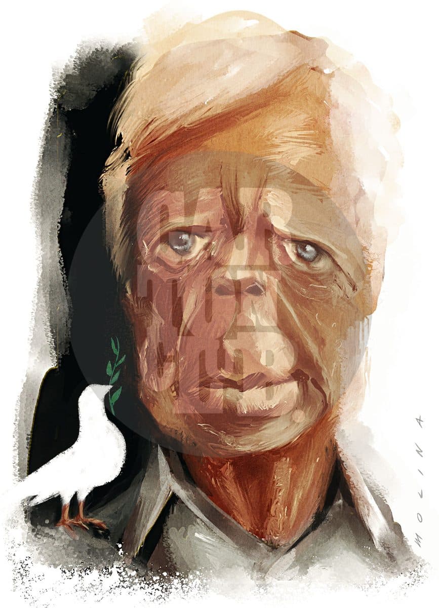 Jimmy Carter, cartón de PxMolina