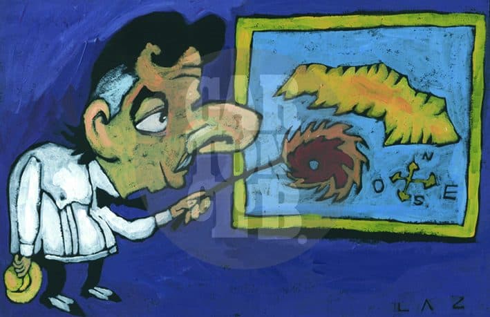 josé rubiera, cartón de Laz