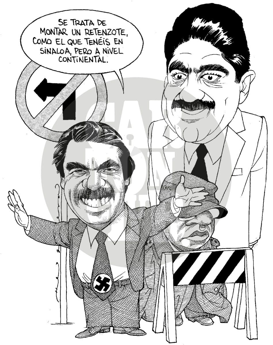 La cruzada de Asnar, cartón de Helguera