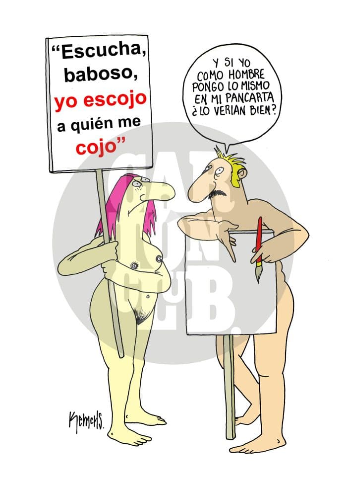 La marcha de las putas.