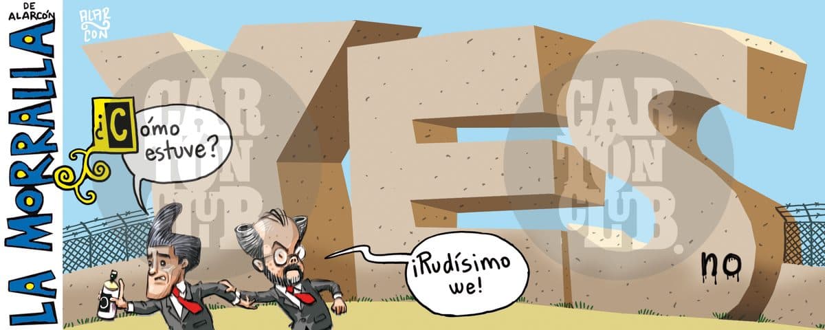 La Morralla, cartón de Alarcón