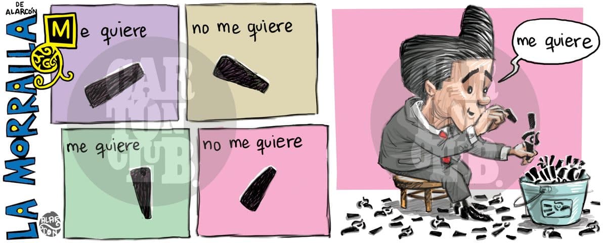 La Morralla, cartón de Alarcón