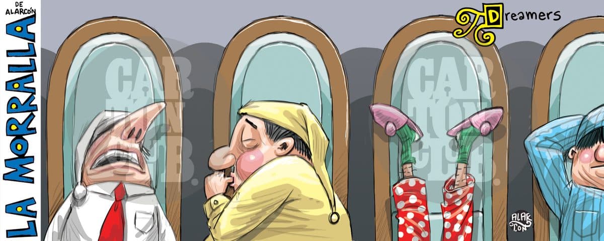 La Morralla, cartón de Alarcón