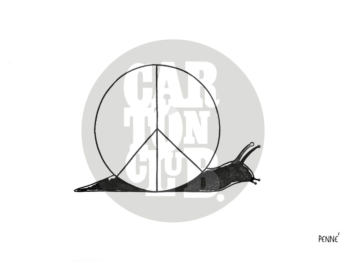La Paz, cartón de Jorge Penné
