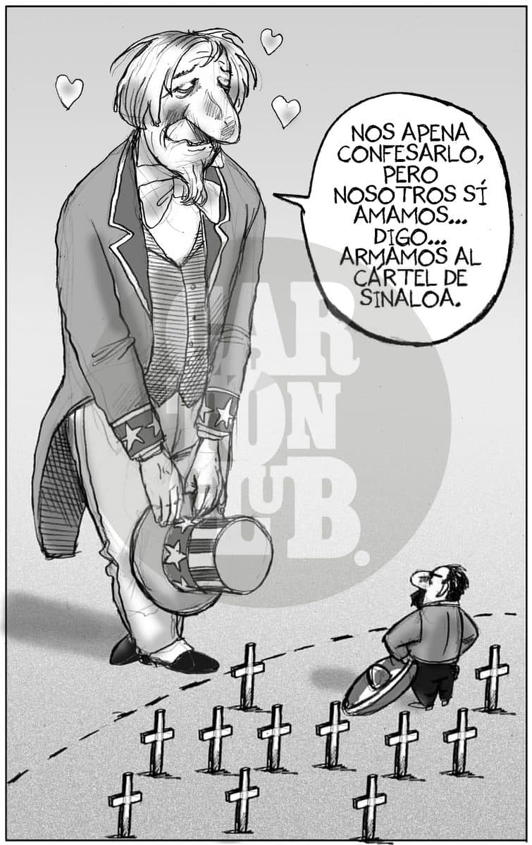 Lapsus, cartón de El Fisgón