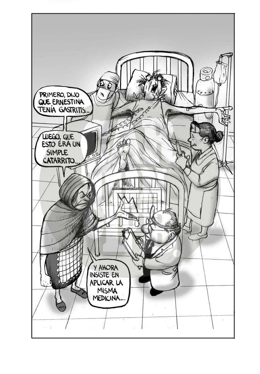 los diagnósticos del Dr. Calderón