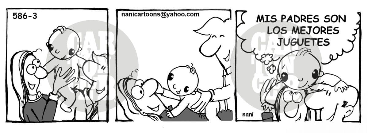 Magola Juguetes, cartón de Nani