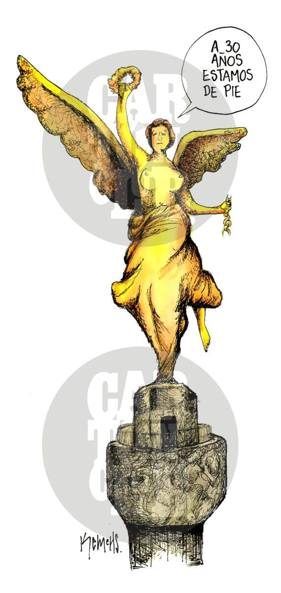 Mi México querido, cartón de Kemchs