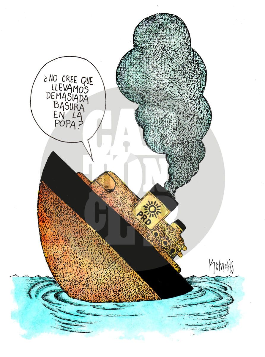 Naufragio, cartón de Kemchs