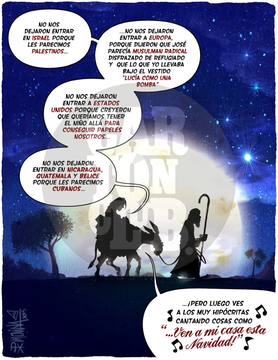 Navidades 2015..., cartón de PxMolina