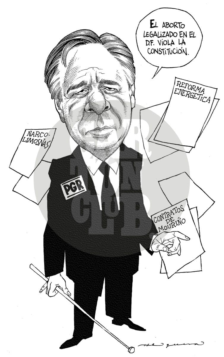 No hay peor ciego..., cartón de Helguera