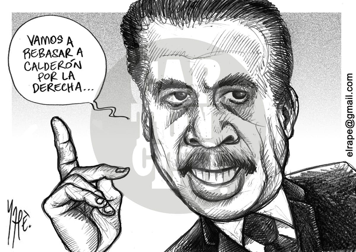 Nueva izquierda, cartón de Rapé