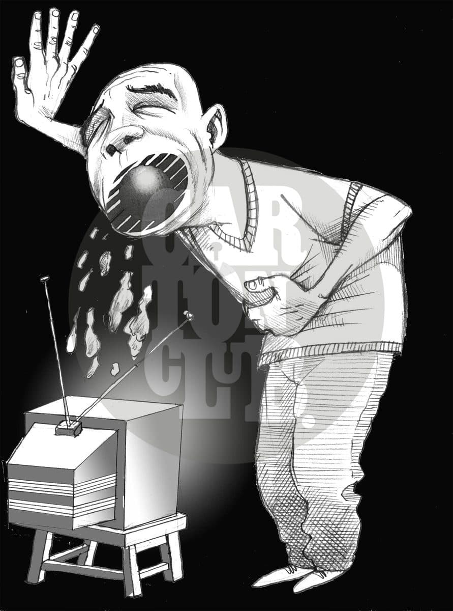 Nuevo videoescándalo de Ahumada, cartón de El Fisgón
