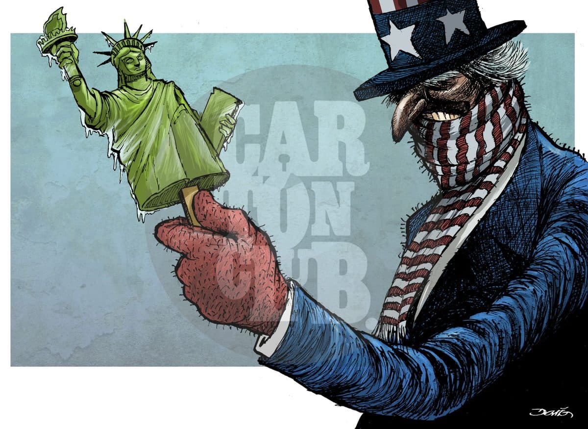 Onda Gélida, cartón de Darío Castillejos