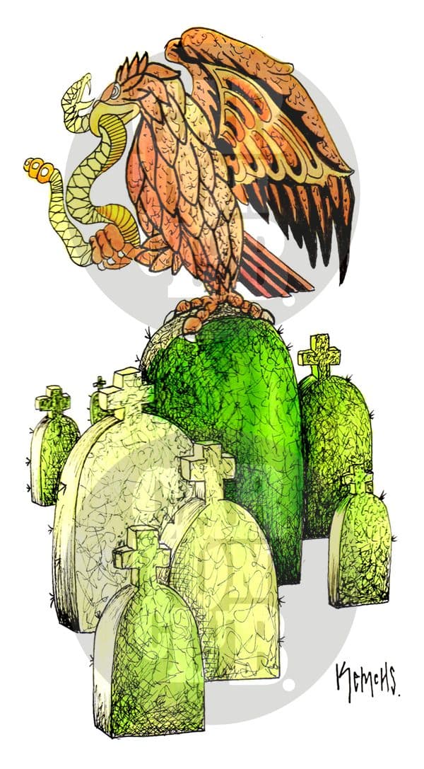 País espinoso, cartón de Kemchs