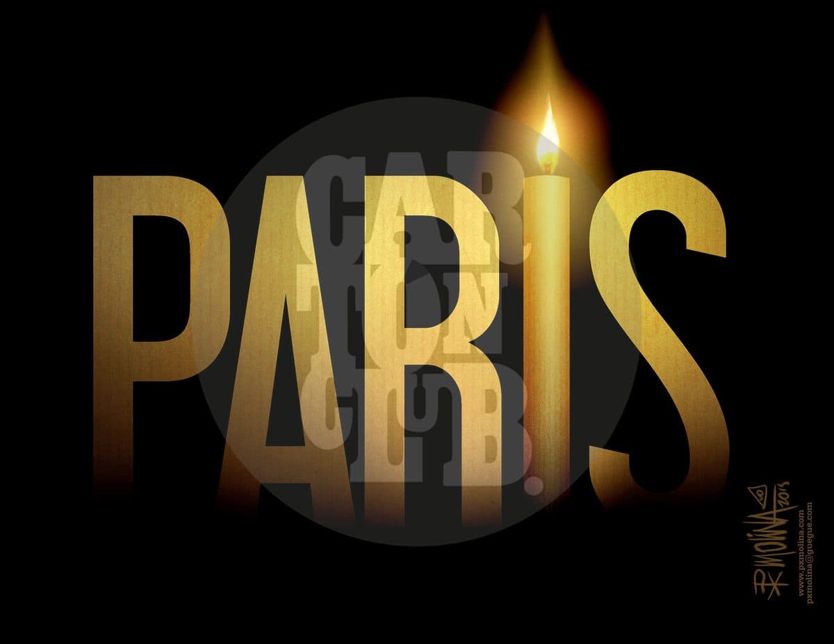 Paris..., cartón de PxMolina