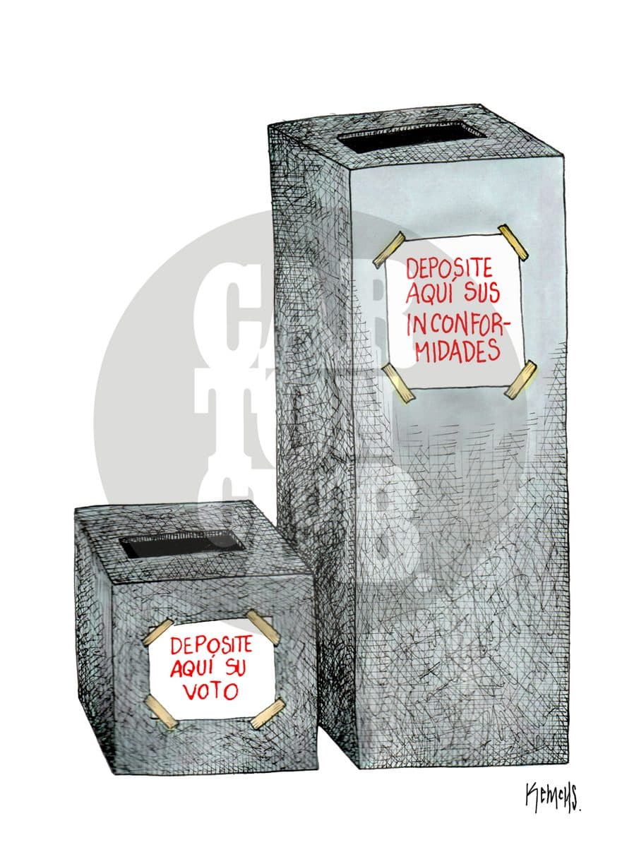Preparativos, cartón de Kemchs